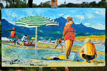 Œuvre contemporaine nommée « Pointe d'Esny », Réalisée par STEFH2K