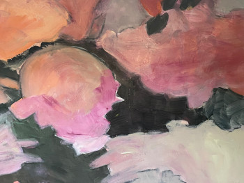 Œuvre contemporaine nommée « floraison », Réalisée par VIRGINIA TANSU