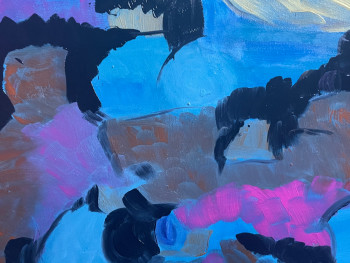 Œuvre contemporaine nommée « marine », Réalisée par VIRGINIA TANSU