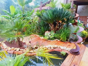 Œuvre contemporaine nommée « Mon paradis », Réalisée par PLANTYMAGIN'