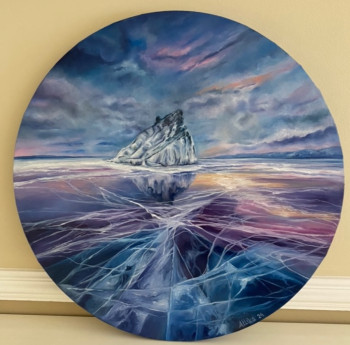Œuvre contemporaine nommée « Auroras Heladas », Réalisée par ALLIKA
