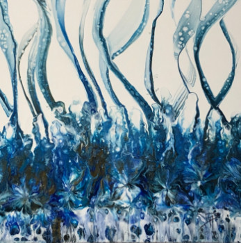 Œuvre contemporaine nommée « Dans le vent », Réalisée par ANGéLINA DUVAL