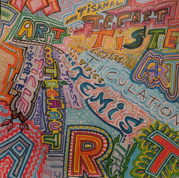 Œuvre contemporaine nommée « Declinaisons d'ART », Réalisée par COPAINTER72