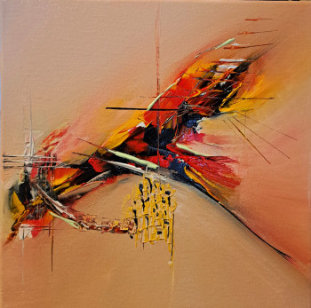 Œuvre contemporaine nommée « PHOENIX », Réalisée par FOELIX