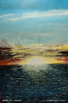 Œuvre contemporaine nommée « Loa Atardeceres de Sergi 1 (vendido) », Réalisée par ANTONIO CERON