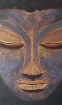 Œuvre contemporaine nommée « SERENITY », Réalisée par EMILY.G