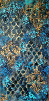 Œuvre contemporaine nommée « baroque », Réalisée par MARTINE.M
