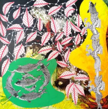 Œuvre contemporaine nommée « "L'ascension n.1" », Réalisée par JULIE BOTTON
