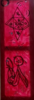 Œuvre contemporaine nommée « Les ombres », Réalisée par VIVIANE