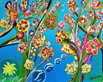 Œuvre contemporaine nommée « Besoin d'été », Réalisée par ROSE GUIHARD