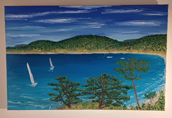 Œuvre contemporaine nommée « notre dame porquerolles », Réalisée par NICOLAS BOURSIER