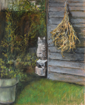Œuvre contemporaine nommée « ICI ET AILLEURS (expo Corinne Quibel) », Réalisée par CORINNE QUIBEL