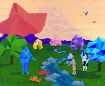 Œuvre contemporaine nommée « "Découverte" », Réalisée par ROUBAUT JONATHAN