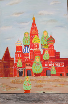 Œuvre contemporaine nommée « Baile de Matrioskas », Réalisée par TERESA SEGARRA