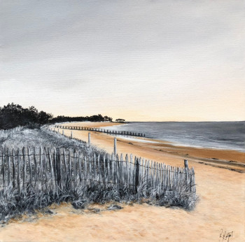 Œuvre contemporaine nommée « Petit tour aux Sableaux », Réalisée par BéNéDICTE BRIGEOT
