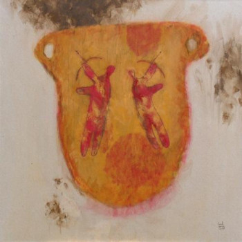 Œuvre contemporaine nommée « pot aux archers », Réalisée par FRéDéRIC LECLERCQ