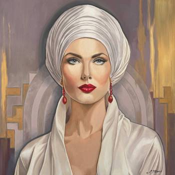 Œuvre contemporaine nommée « Dayle », Réalisée par ELISABETH MIONE
