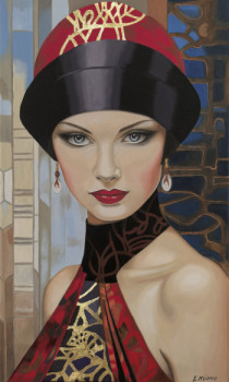 Œuvre contemporaine nommée « Dorothée », Réalisée par ELISABETH MIONE
