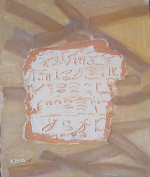 Œuvre contemporaine nommée « Egipto », Réalisée par TERESA SEGARRA