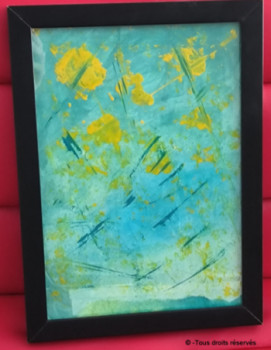 Œuvre contemporaine nommée « Eclats de lumière », Réalisée par AMYLITA