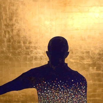 Œuvre contemporaine nommée « LT 02 », Réalisée par CHARLES-ERIC GUERRIER
