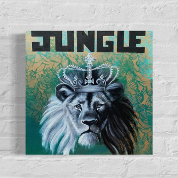 Œuvre contemporaine nommée « Jungle », Réalisée par LEA OLIVEIRA