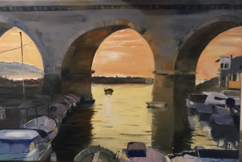 Œuvre contemporaine nommée « Vallon des Auffes », Réalisée par GOUNDA
