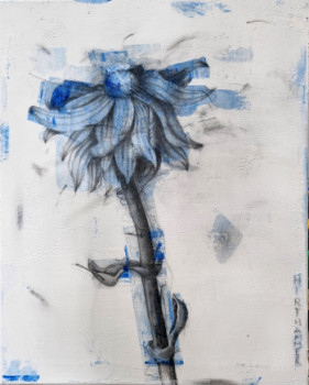Œuvre contemporaine nommée « die kleine Blaue », Réalisée par JOSEF HIRTHAMMER