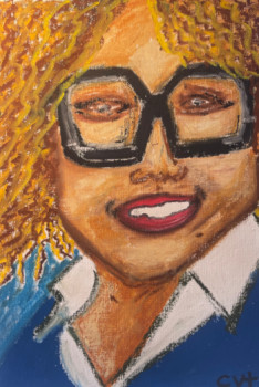 Œuvre contemporaine nommée « Je suis Mozart qu’on Assassine Autoportrait », Réalisée par CARRIE JOSEPH VOUTEAU