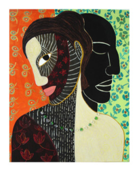 Œuvre contemporaine nommée « Die Geburt des Mannes, Urheberrecht Katharina Kretschmer », Réalisée par KATHARINA KRETSCHMER