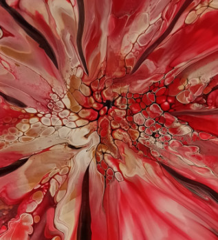 Œuvre contemporaine nommée « Rayonnement », Réalisée par STEFAN
