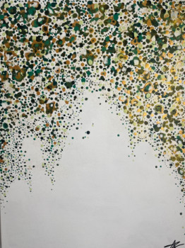 Œuvre contemporaine nommée « Green », Réalisée par AZ