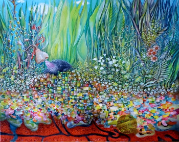 Œuvre contemporaine nommée « "Margaret" », Réalisée par ROLAND DE LATTRE