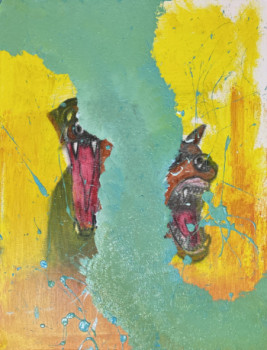 Œuvre contemporaine nommée « Bark », Réalisée par LANCEL JONES