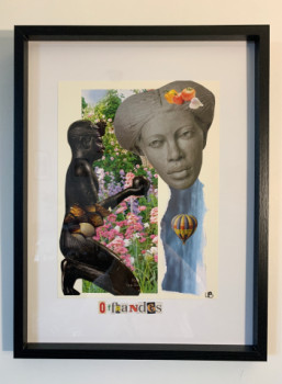 Œuvre contemporaine nommée « Offrandes », Réalisée par ASSEMBLAGES VISUELS