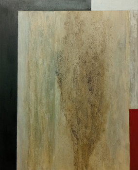Œuvre contemporaine nommée « Corazón de Lava nº 9 », Réalisée par DE JUAN