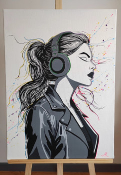 Œuvre contemporaine nommée « Emma », Réalisée par AUDREY RIDEY