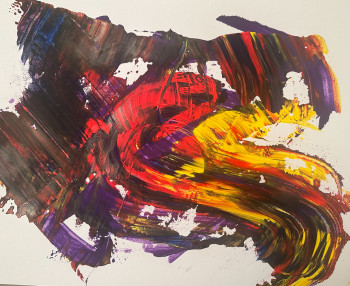 Œuvre contemporaine nommée « Frido », Réalisée par STEF
