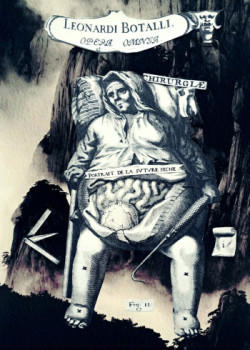 Œuvre contemporaine nommée « Goliath », Réalisée par THIERRY SARRA