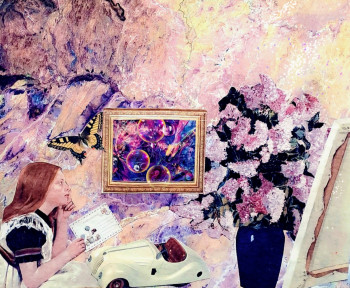 Œuvre contemporaine nommée « Un dimanche à Royan », Réalisée par THIERRY SARRA