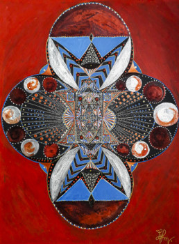 Œuvre contemporaine nommée « Butterfly », Réalisée par HELIA MEY