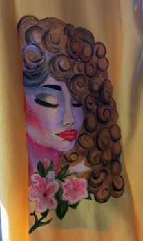 Œuvre contemporaine nommée « Femme en robe », Réalisée par CHRYSTEP