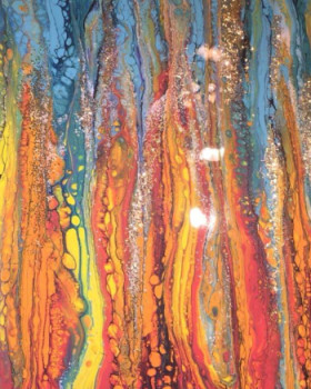 Œuvre contemporaine nommée « Émotions », Réalisée par INDIANAPHIL