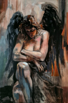 Œuvre contemporaine nommée « Gardienne de la pensée », Réalisée par CARVIN