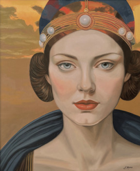 Œuvre contemporaine nommée « Rêverie », Réalisée par ELISABETH MIONE