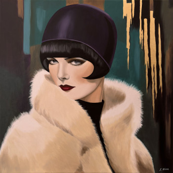 Œuvre contemporaine nommée « Louise », Réalisée par ELISABETH MIONE