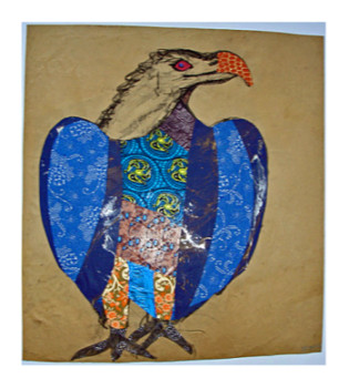 Œuvre contemporaine nommée « Steinadler, Urheberrecht Katharina Kretschmer », Réalisée par KATHARINA KRETSCHMER