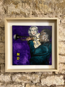 Œuvre contemporaine nommée « Miles and Jeanne », Réalisée par FRANçOIS RENé