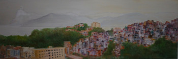Œuvre contemporaine nommée « Favéla de Rio. », Réalisée par MICHEL CROZE