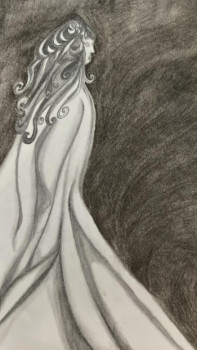 Œuvre contemporaine nommée « Dragon améthyste », Réalisée par MAUD COURTILLON
